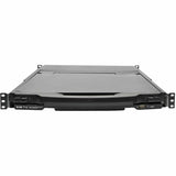 Eaton Tripp Lite Series NetDirector 8-Port 1U Rack-Mount Console HDMI KVM Switch with 17 in. LCD and IP Remote Access, Dual Rail, TAA — B030-008-17-IP