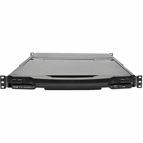 Eaton Tripp Lite Series NetDirector 8-Port 1U Rack-Mount Console HDMI KVM Switch with 17 in. LCD and IP Remote Access, Dual Rail, TAA — B030-008-17-IP