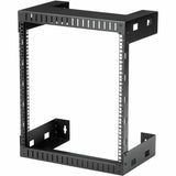 StarTech.com 2-Post 12U Heavy-Duty Wall-Mount Network Rack, 19" Open Frame Server Rack for Computer Equipment, Wall Mount Data Rack~ — RK12WALLO