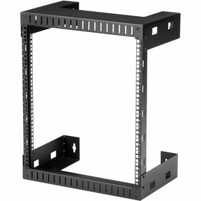 StarTech.com 2-Post 12U Heavy-Duty Wall-Mount Network Rack, 19" Open Frame Server Rack for Computer Equipment, Wall Mount Data Rack~ — RK12WALLO