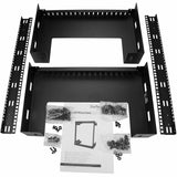 StarTech.com 2-Post 12U Heavy-Duty Wall-Mount Network Rack, 19" Open Frame Server Rack for Computer Equipment, Wall Mount Data Rack~ — RK12WALLO