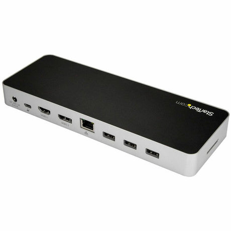 StarTech.com USB C Dock - 4K Dual Monitor HDMI & DisplayPort USB Type-C Docking Station - 60W Power Delivery, SD, 4-port USB 3.0 Hub, GbE — DK30CHDDPPD
