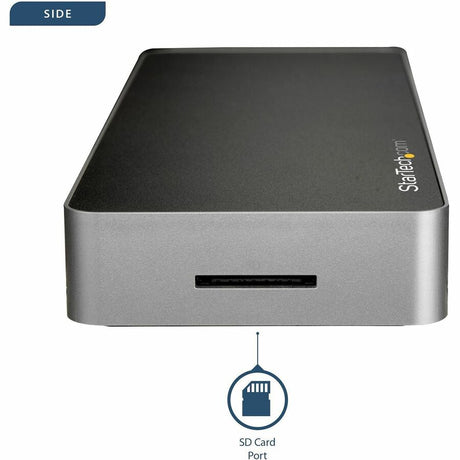StarTech.com USB C Dock - 4K Dual Monitor HDMI & DisplayPort USB Type-C Docking Station - 60W Power Delivery, SD, 4-port USB 3.0 Hub, GbE — DK30CHDDPPD