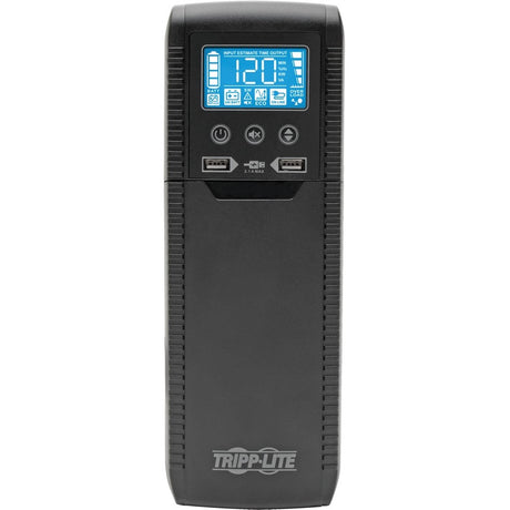 Eaton Tripp Lite Series Line Interactive UPS with USB and 10 Outlets - 120V, 1440VA, 900W, 50/60 Hz, AVR, ECO Series, ENERGY STAR — ECO1500LCD