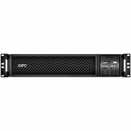 APC Smart-UPS On-Line, 3kVA, Rackmount 2U, 208V/230V, 6x C13+2x C19 IEC outlets, SmartSlot, Extended runtime, W/ rail kit — SRT3000RMXLW-IEC