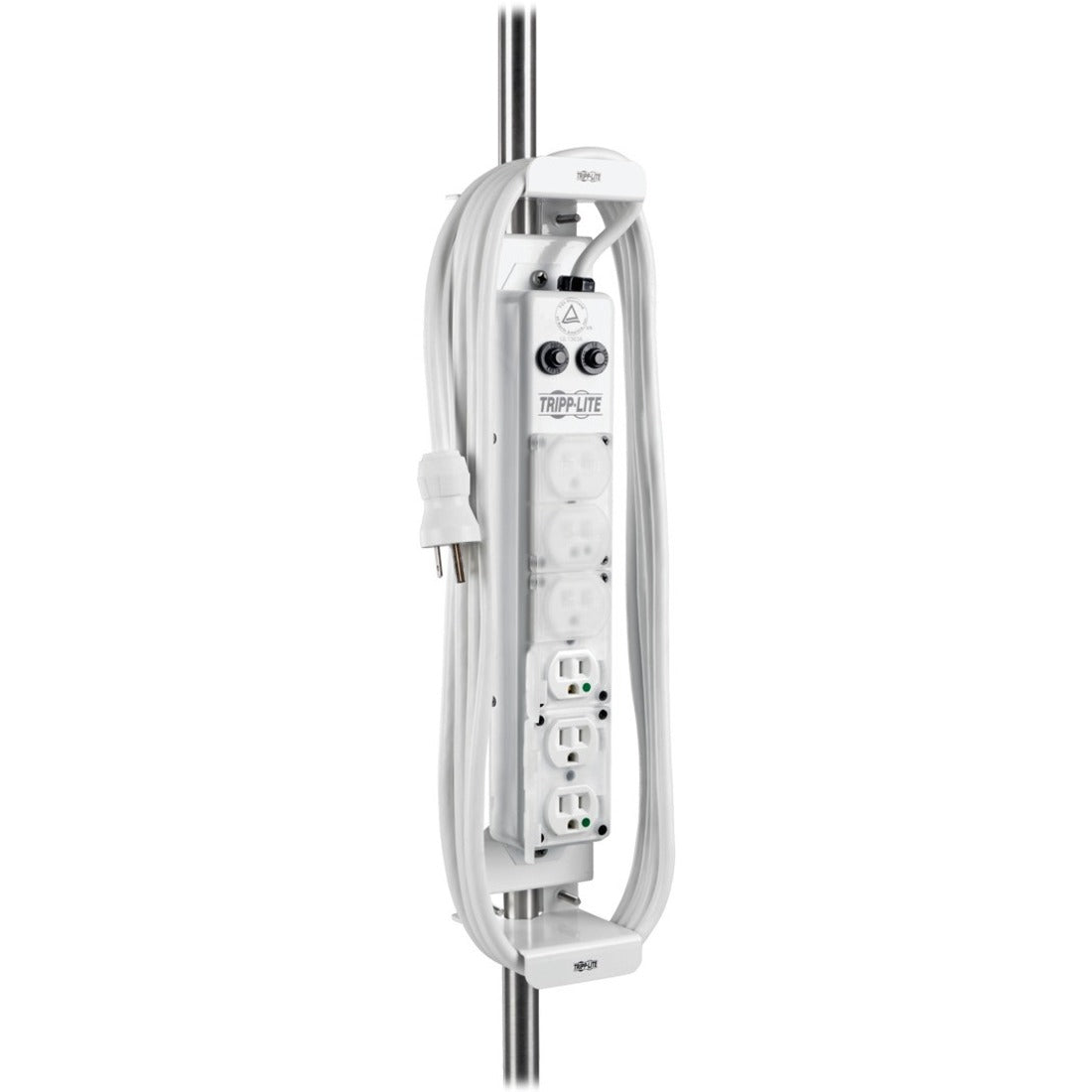 Eaton Tripp Lite Series Safe-IT Mounting Clamp for Medical-Grade Power Strips - Antimicrobial Protection — PSCLAMP2