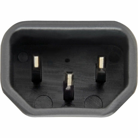 Eaton Tripp Lite Series NEMA 5-15R to C14 Power Cord Adapter - 15A, 125V, Black — P002-000