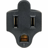 Eaton Tripp Lite Series NEMA 5-15R to C14 Power Cord Adapter - 15A, 125V, Black — P002-000