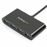 StarTech.com USB C Hub - 4 Port USB C to USB-A (4x) - Bus Powered USB Hub - USB Type C to USB Hub - USB-C to USB - USB 3.0 Type C — HB30C4AB