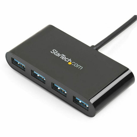 StarTech.com USB C Hub - 4 Port USB C to USB-A (4x) - Bus Powered USB Hub - USB Type C to USB Hub - USB-C to USB - USB 3.0 Type C — HB30C4AB
