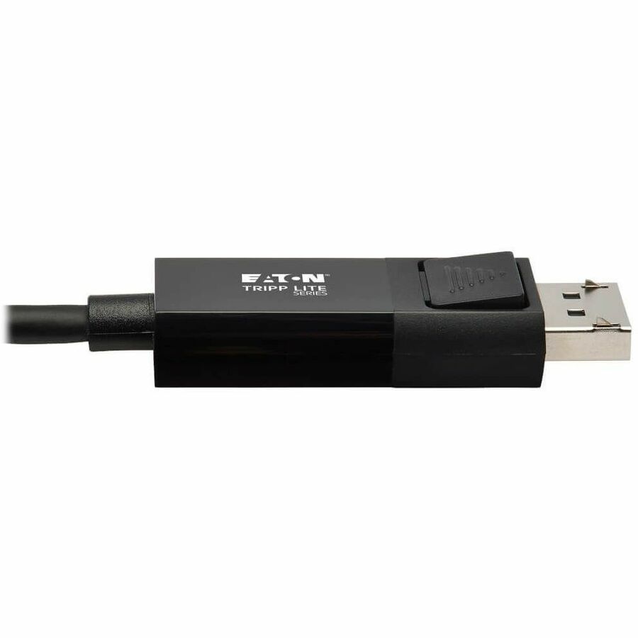 Eaton Tripp Lite Series USB-C to DisplayPort Adapter Cable (M/M), 4K 60 Hz, HDR, Locking DP Connector, 6 ft. (1.8 m) — U444-006-DP-BE