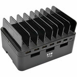 Eaton Tripp Lite Series 7-Port USB Charging Station with Quick Charge 3.0, USB-C Port, Device Storage, 5V 4A (60W) USB Charge Output — U280-007-CQC-ST