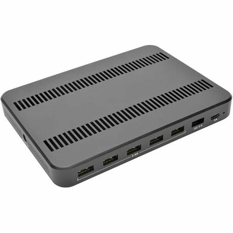 Eaton Tripp Lite Series 7-Port USB Charging Station with Quick Charge 3.0, USB-C Port, Device Storage, 5V 4A (60W) USB Charge Output — U280-007-CQC-ST