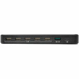 Eaton Tripp Lite Series 7-Port USB Charging Station with Quick Charge 3.0, USB-C Port, Device Storage, 5V 4A (60W) USB Charge Output — U280-007-CQC-ST