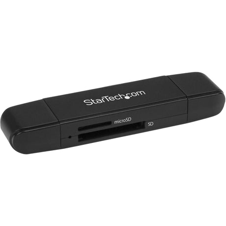 StarTech.com USB 3.0 Memory Card Reader for SD and microSD Cards - USB-C and USB-A - Portable USB SD and microSD Card Reader — SDMSDRWU3AC