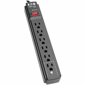 Eaton Tripp Lite Series Protect It! 6-Outlet Surge Protector, 15 ft. Cord, 790 Joules, Black Housing — TLP615B