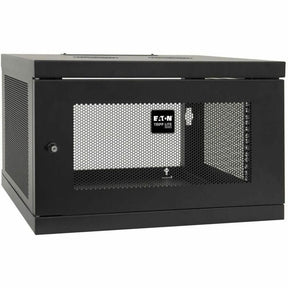 Eaton Tripp Lite Series SmartRack 6U Low-Profile Switch-Depth Knock-Down Wall-Mount Mini Rack Enclosure — SRW6UKD