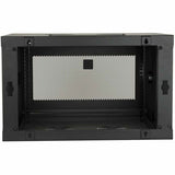 Eaton Tripp Lite Series SmartRack 6U Low-Profile Switch-Depth Knock-Down Wall-Mount Mini Rack Enclosure — SRW6UKD