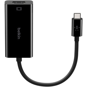 Belkin USB-C to HDMI Adapter Cable, 4k, video adapter - black - Thunderbolt 3/DisplayPort — B2B144-BLK