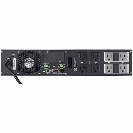 Eaton 9PX 700VA 630W 120V Online Double-Conversion UPS - 5-15P, 8x 5-15R Outlets, Cybersecure Network Card Option, Extended Run, 2U Rack/Tower — 9PX700RT