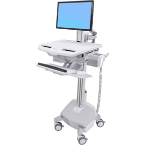 Ergotron StyleView Electric Lift Cart with LCD Pivot, LiFe Powered — SV42-7302-1