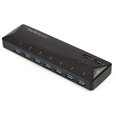 StarTech.com 7-Port USB 3.0 Hub plus Dedicated Charging Ports - 2 x 2.4A Ports - Desktop USB Hub and Fast-Charging Station — ST93007U2C