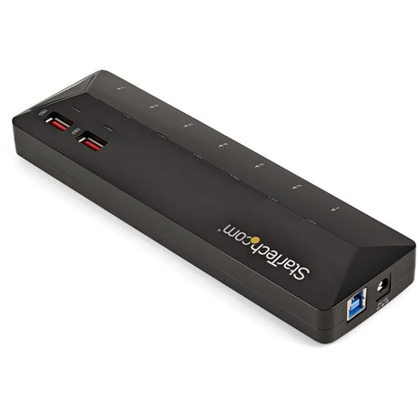 StarTech.com 7-Port USB 3.0 Hub plus Dedicated Charging Ports - 2 x 2.4A Ports - Desktop USB Hub and Fast-Charging Station — ST93007U2C
