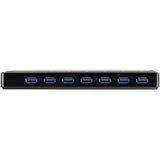 StarTech.com 7-Port USB 3.0 Hub plus Dedicated Charging Ports - 2 x 2.4A Ports - Desktop USB Hub and Fast-Charging Station — ST93007U2C