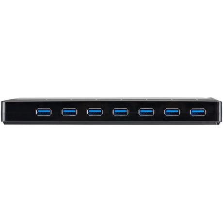 StarTech.com 7-Port USB 3.0 Hub plus Dedicated Charging Ports - 2 x 2.4A Ports - Desktop USB Hub and Fast-Charging Station — ST93007U2C
