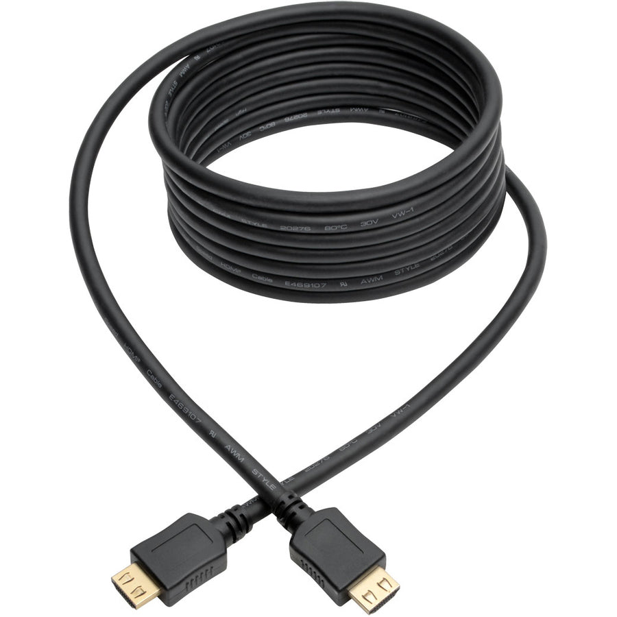 Eaton Tripp Lite Series High-Speed HDMI Cable, Gripping Connectors, 4K (M/M), Black, 12 ft. (3.66 m) — P568-012-BK-GRP