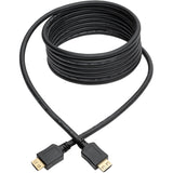 Eaton Tripp Lite Series High-Speed HDMI Cable, Gripping Connectors, 4K (M/M), Black, 12 ft. (3.66 m) — P568-012-BK-GRP