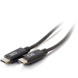 C2G 6ft USB C Cable - USB 2.0 3A - M/M — 28826