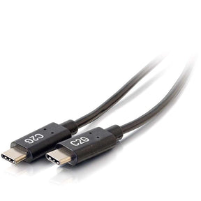 C2G 6ft USB C Cable - USB 2.0 3A - M/M — 28826