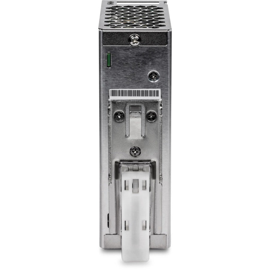 TRENDnet 120 W Single Output Industrial DIN-Rail Power Supply, Extreme -25 to 70 &deg;C (-13 to 158 &deg;F) Operating Temp, Power Supply 120W, DIN-Rail Mount, Overload Protection, Silver, TI-S12048