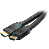 C2G 12ft Performance Series Ultra Flexible High Speed HDMI Cable w Ethernet - In-Wall CMG Rated - 4K 60Hz - M/M - Black — C2G10379