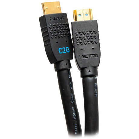 C2G 12ft Performance Series Ultra Flexible High Speed HDMI Cable w Ethernet - In-Wall CMG Rated - 4K 60Hz - M/M - Black — C2G10379