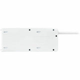 Eaton Tripp Lite Series 6-Outlet Surge Protector with 4 USB Ports (4.2A Shared) - 15 ft. (4.57 m) Cord, 5-15P Plug, 900 Joules, White — TLP64USBRA15