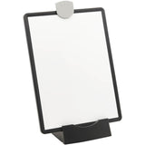 Eaton Tripp Lite Series Magnetic Dry-Erase Whiteboard with Stand - VESA Mount, 3 Markers (Red/Blue/Black), Black Frame — DMWP811VESAMB