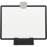 Eaton Tripp Lite Series Magnetic Dry-Erase Whiteboard with Stand - VESA Mount, 3 Markers (Red/Blue/Black), Black Frame — DMWP811VESAMB