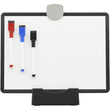 Eaton Tripp Lite Series Magnetic Dry-Erase Whiteboard with Stand - VESA Mount, 3 Markers (Red/Blue/Black), Black Frame — DMWP811VESAMB