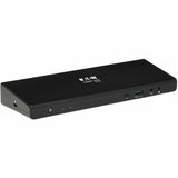 Eaton Tripp Lite Series USB-C Dock, Dual Display - 5K 60 Hz DP, 4K 60 Hz HDMI, USB 3.x (5Gbps), USB-A/C Hub, GbE, 85W PD Charging — U442-DOCK21-B