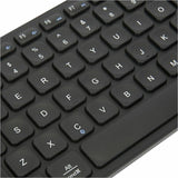 Targus Compact Multi-Device Bluetooth Antimicrobial Keyboard, Black — AKB862US