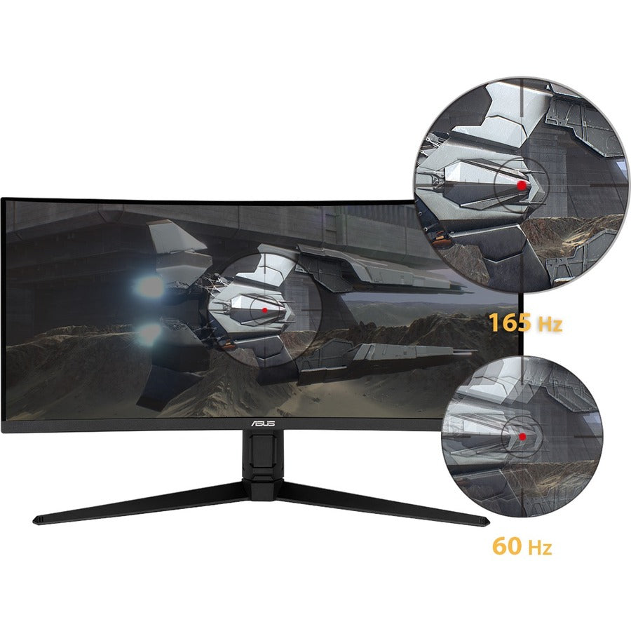 TUF VG34VQL1B 34" Class WQHD Curved Screen Gaming LCD Monitor - 21:9 - Black — VG34VQL1B