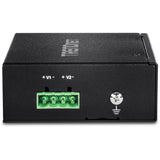 TRENDnet 5-Port Hardened Industrial Unmanaged Gigabit Switch; TI-PG50; 10/100/1000Mbps; DIN-Rail Switch; 4 x Gigabit PoE+ Ports; 1 x Gigabit Port; Gigabit Ethernet Network Switch; Lifetime Protection — TI-PG50