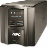 APC Smart-UPS, Line Interactive, 750VA, Tower, 120V, 6x NEMA 5-15R outlets, SmartConnect Port+SmartSlot, AVR, LCD [TAA] — SMT750CUS