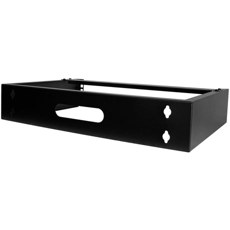 StarTech.com 2U Wall Mount Rack, 14in Deep, 19 inch Wall Mount Network Rack, Wall Mounting Patch Panel Bracket for Switch/IT Equipment — RACK-2U-14-BRACKET