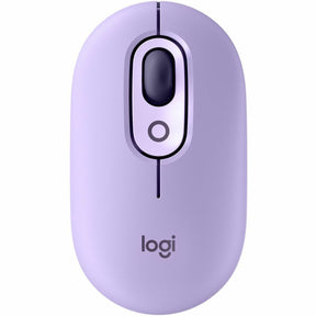 Logitech POP Mouse, Wireless Mouse with Customizable Emojis, SilentTouch Technology, Precision/Speed Scroll, Cosmos — 910-006624