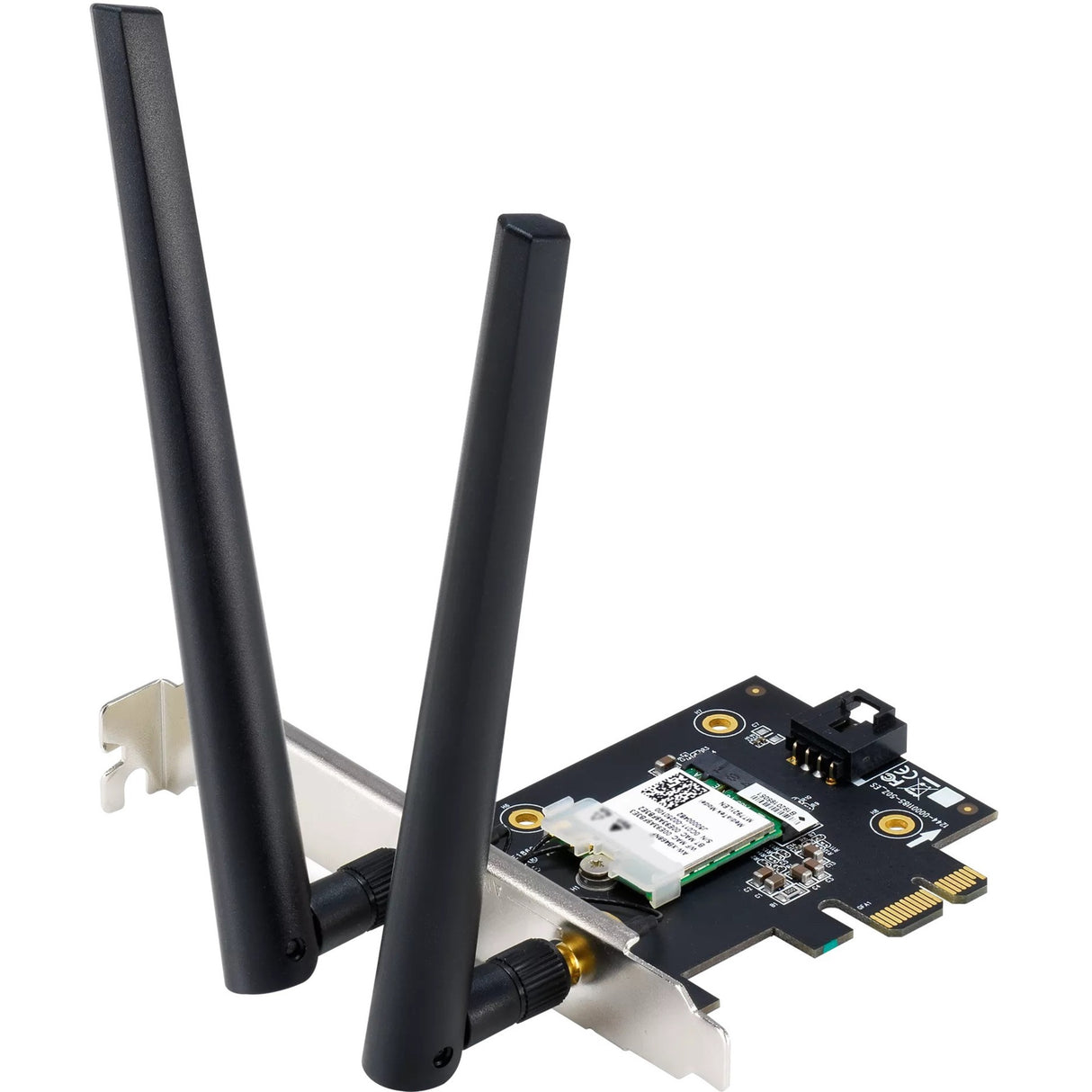 Asus PCE-AX1800 IEEE 802.11ax Bluetooth 5.2 Dual Band Wi-Fi/Bluetooth Combo Adapter for Desktop Computer, Wireless Router — PCE-AX1800