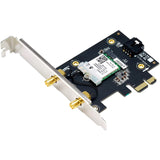 Asus PCE-AX1800 IEEE 802.11ax Bluetooth 5.2 Dual Band Wi-Fi/Bluetooth Combo Adapter for Desktop Computer, Wireless Router — PCE-AX1800