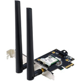 Asus PCE-AX1800 IEEE 802.11ax Bluetooth 5.2 Dual Band Wi-Fi/Bluetooth Combo Adapter for Desktop Computer, Wireless Router — PCE-AX1800